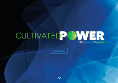 Cultivated Power Website Design